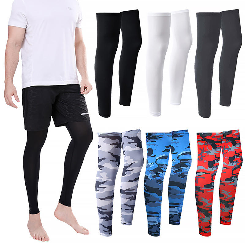 Gear In Cycling - Sommer-Lauf- und Radfahr-Beinmanschetten aus Eisseide mit