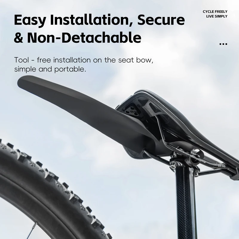 Bike Fender Set - Fahrrad-Kotflügel-Set, vorne und hinten, Allwetter-Schutz, universelle