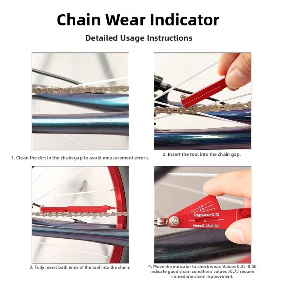 Road Cycling Essential Gear - Tragbares Fahrradkettenwerkzeug mit Schnellspannzange für Fahrradkettenbrecher-Arbeiten,
