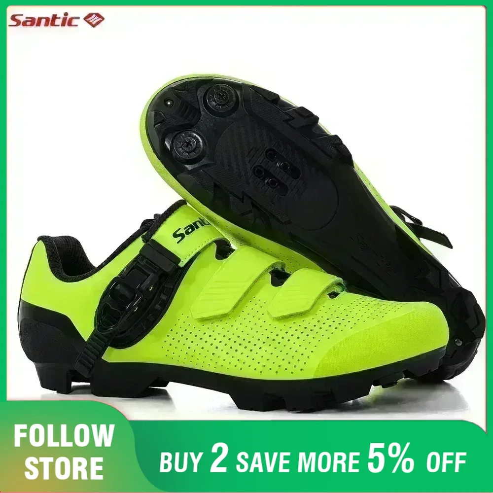 Clipless Mtb Shoes - Santic Mountainbike Lock Schuhe für Männer