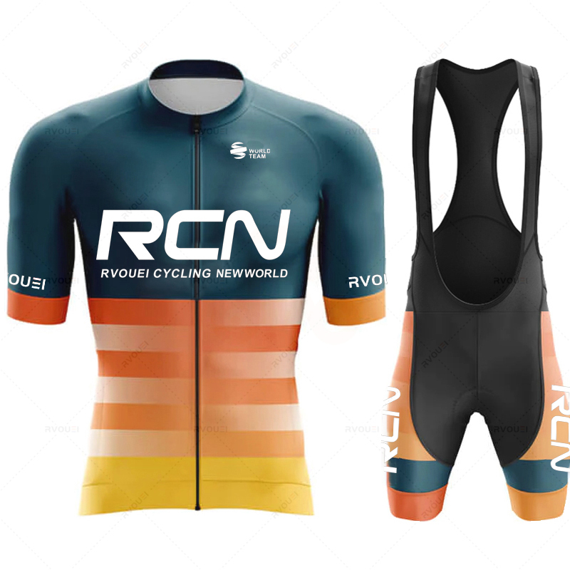 Cycling Gear Sale - Rvouei Team 2026 Herren Sommer Kurzarm-Radtrikot-Set