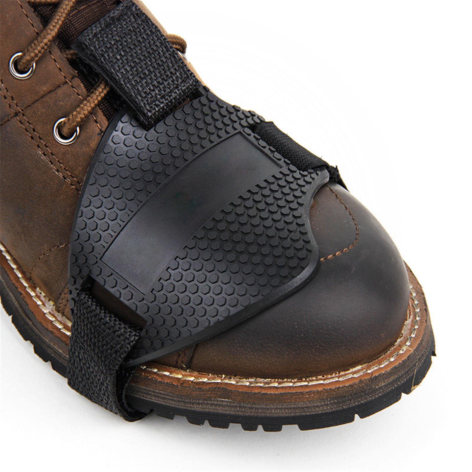 Cycling Gear Pas - Motorrad-Schuhüberzug mit Protektoren, Rutschfester Schalthebel-Überzug, Motorradzubehör