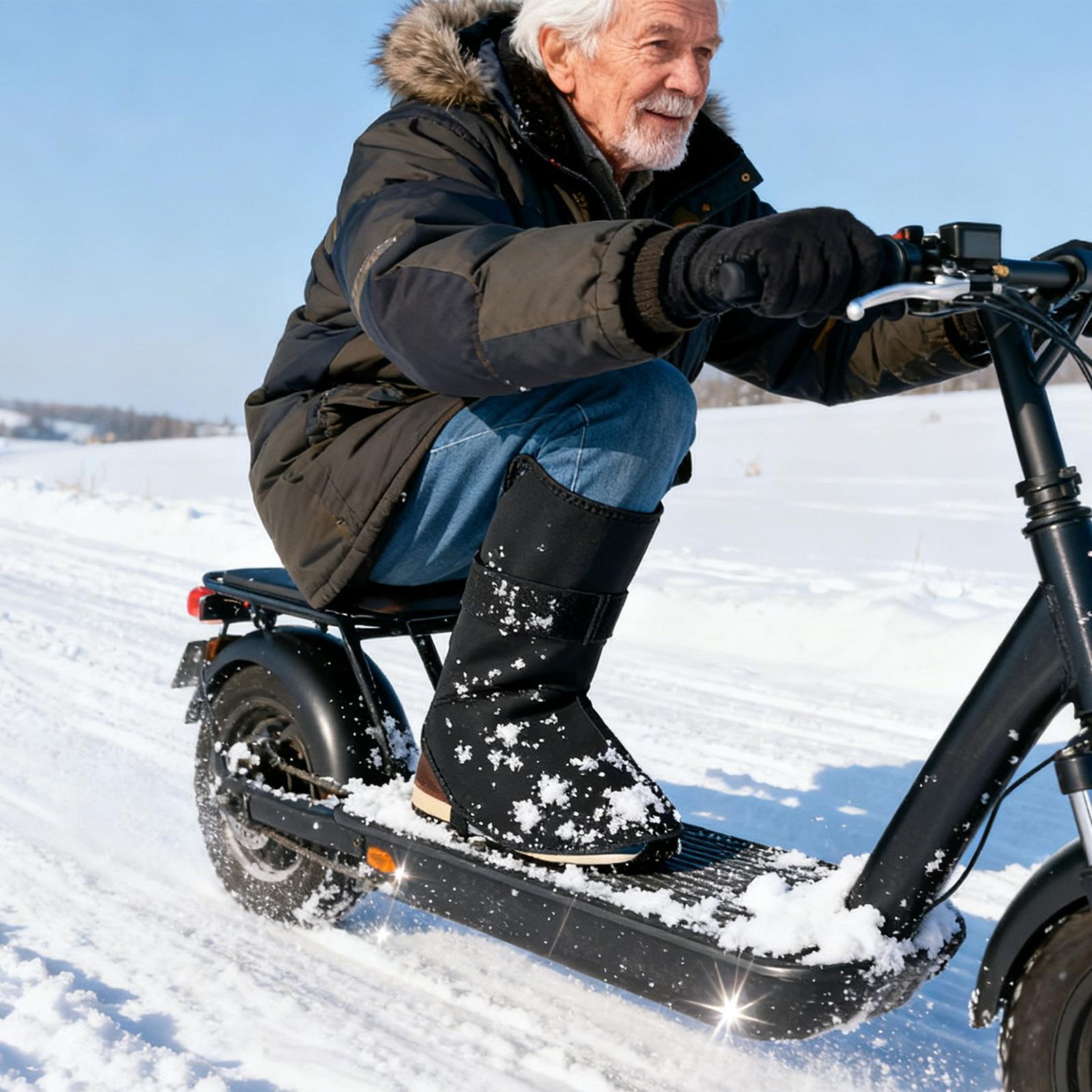 Gear In Cycling - Fahrrad-Schuhüberzüge, wasserdicht, warm, Fußgetriebe, Schuhüberzüge für