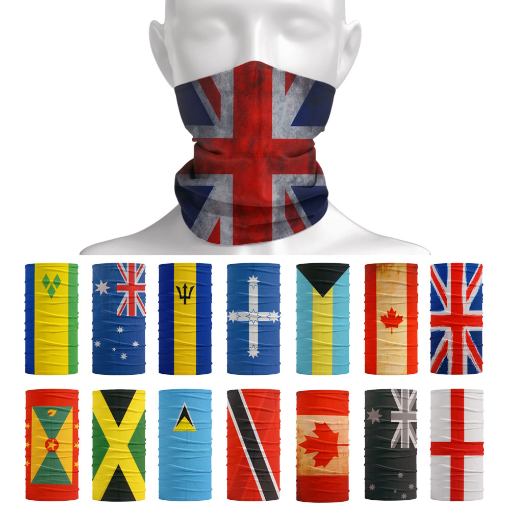 Cycling Gear Uk - Commonwealth of Nations Flag Bandanas multifunktion