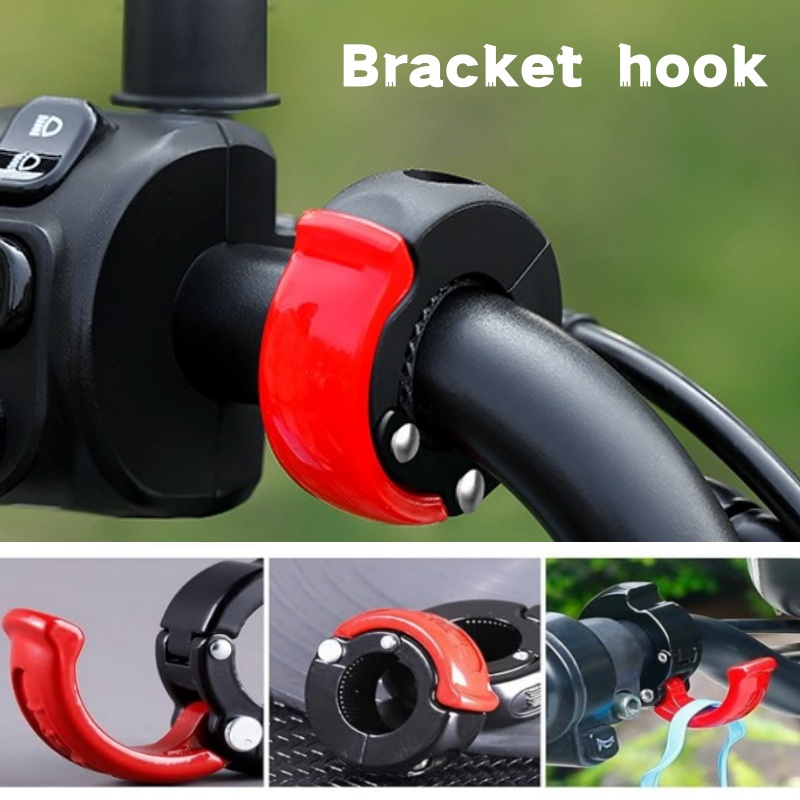 Cycling Gear Hanger - Austauschbarer Fahrrad-Aufhängehaken Multifunktionaler ABS/Aluminium Motorrad-Aufhängehaken Helmhaken