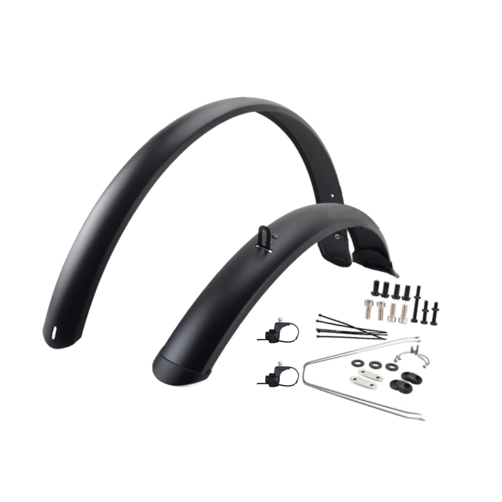 Bike Fender Set - Mountainbike-Schutzblech-Set, Fahrrad-Schutzblech-Set, einfache Installation, leichter Schmutzfänger