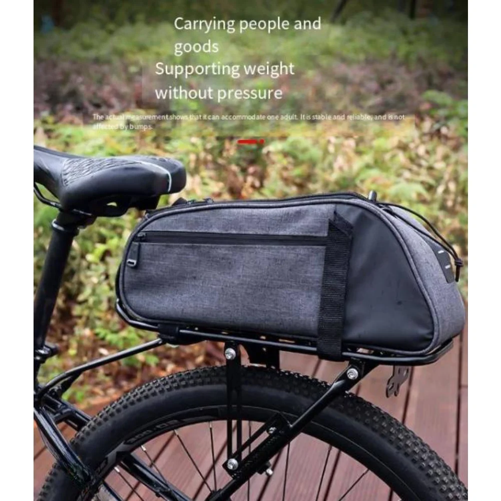 Bike Cargo Rack - Fahrrad-Gepäckträger für Scheibenbremsen, Aluminiumlegierung, Hochleistungs-Fahrrad-Gepäckträger, Schwerlast-Gepäckträger,