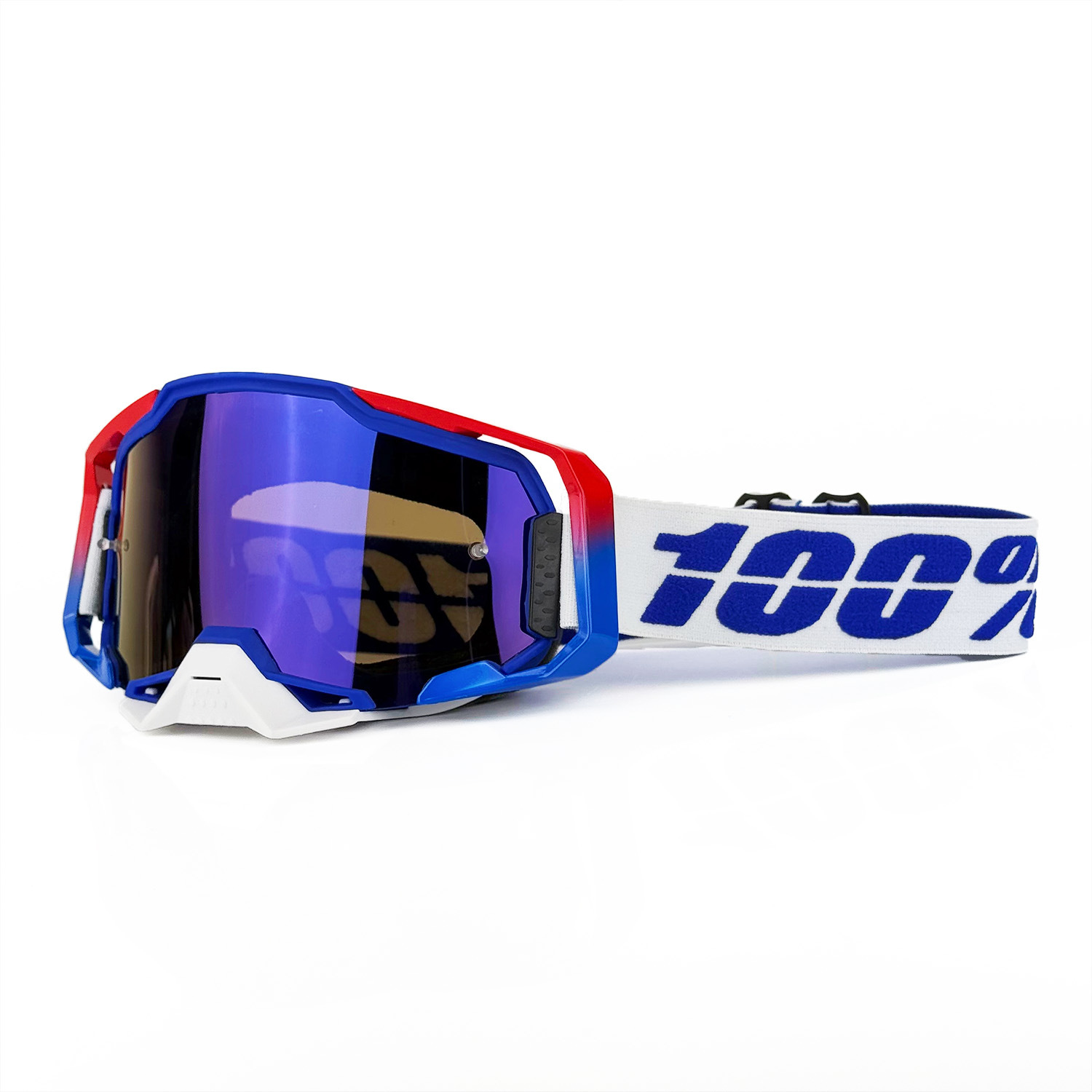 Road Cycling Essential Gear - Motorrad-Staubschutzbrille, Großflächige Offroad-Schutzbrille, Outdoor-Radsport-Windschutzbrille, Unverzichtbare Ausrüstung