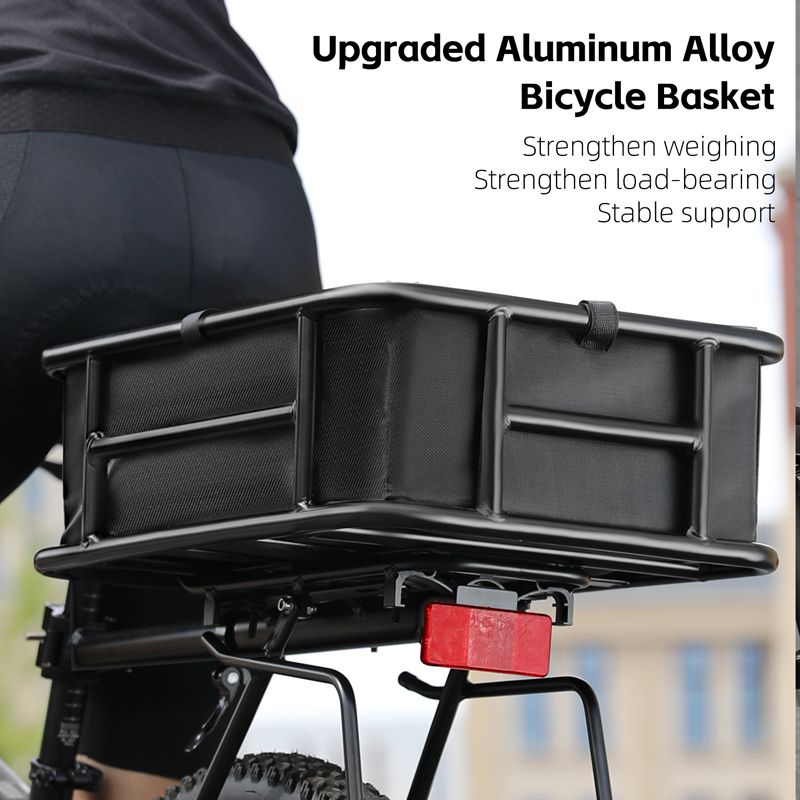 Großer Fahrrad-Heckkorb mit Sc – Bike Cargo Rack Bewertung und Preis