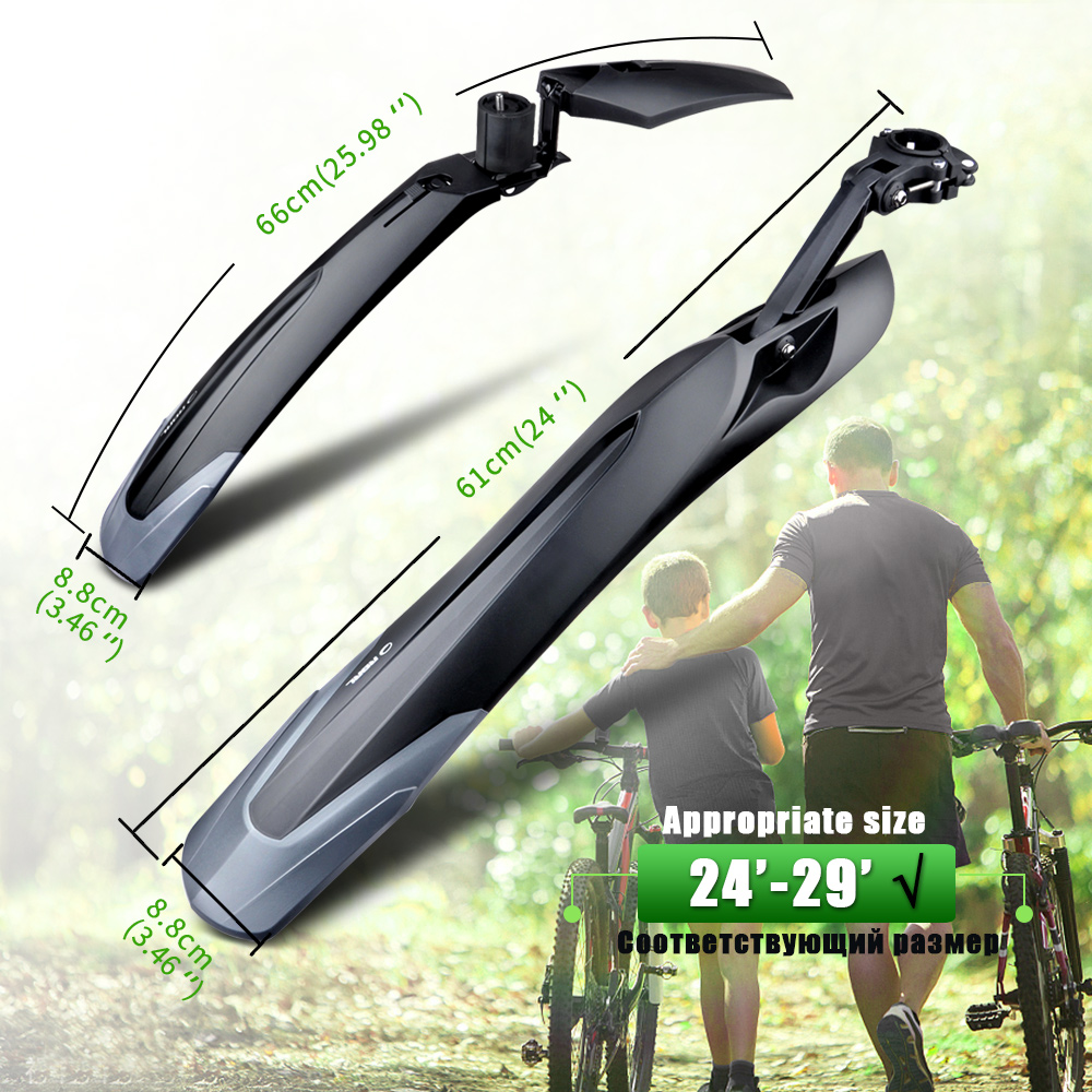 RBRL MTB Fahrrad Kotflügel Qui – Bike Fender Set Bewertung und Preis