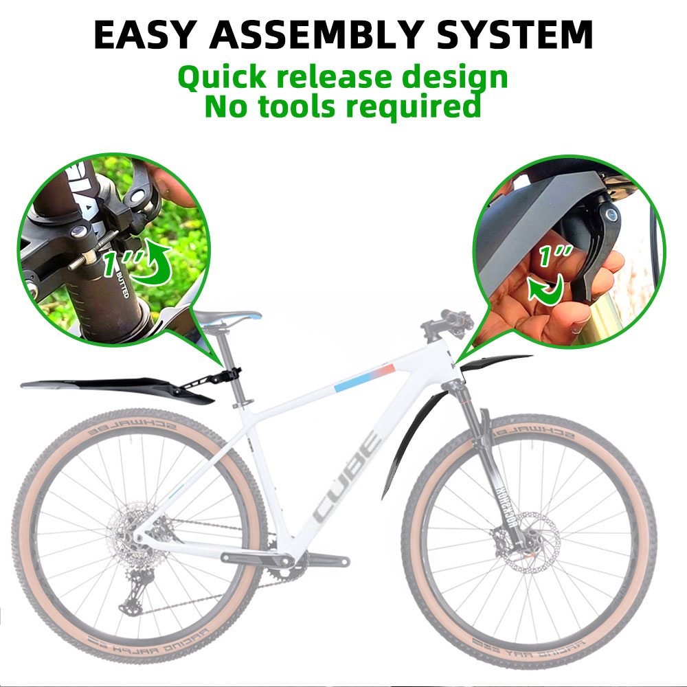 RBRL MTB Fahrrad Kotflügel Qui – Bike Fender Set Bewertung und Preis