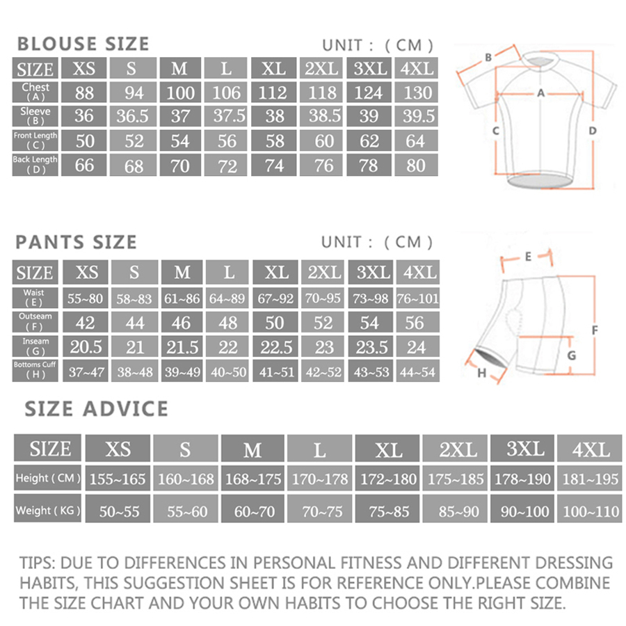 Rvouei Team 2026 Herren Sommer – Cycling Gear Sale Bewertung und Preis