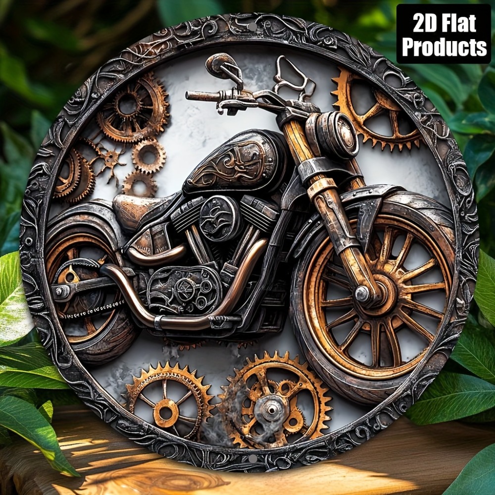 Motorrad-Vintage-Metallschild  – Cycling Gear Gifts Bewertung und Preis