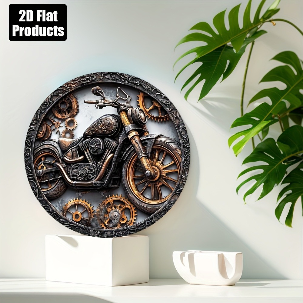 Motorrad-Vintage-Metallschild  – Cycling Gear Gifts Bewertung und Preis
