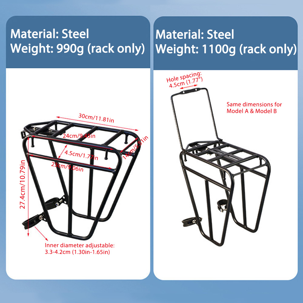 NEWBOLER Gravel Bike Vorderer  – Bike Cargo Rack Bewertung und Preis