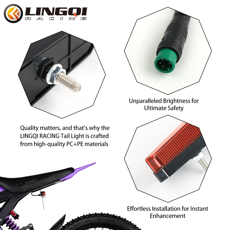 LINGQI RACING Roller Hinten Rü – Bike Tail Light Bewertung und Preis