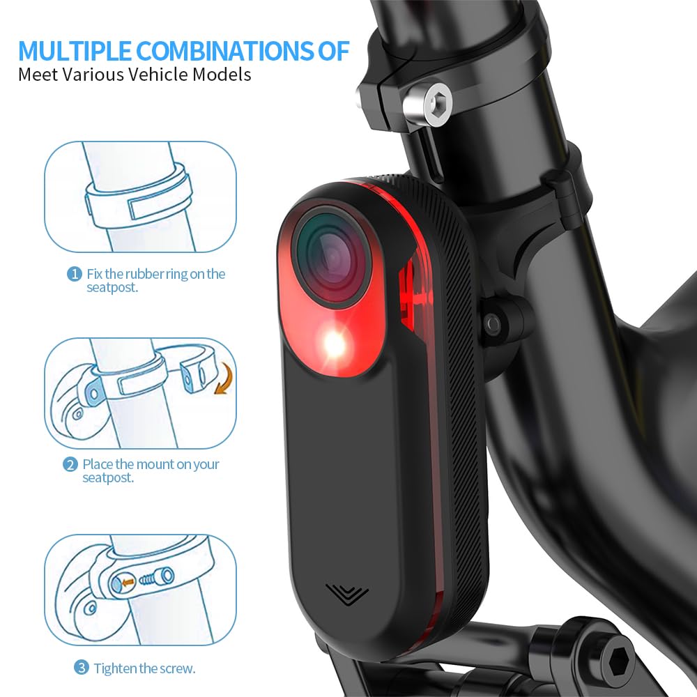 DOMEN Fahrrad Sattel Lampe Hal – Bike Tail Light Bewertung und Preis