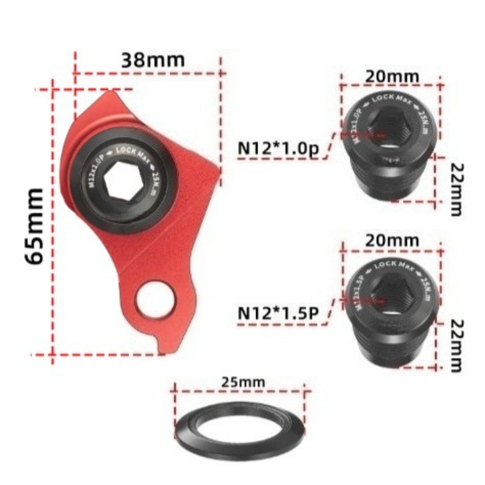 1 Stück Fahrrad-Schaltaufhänge – Cycling Gear Hanger Bewertung und Preis